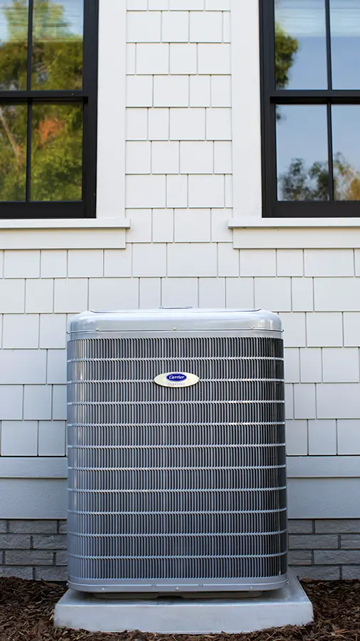 The Infinity Series AC System installed outside home | AC Installation | Climate Masters Inc.