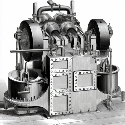 Sketch of the first air conditioning machine designed and invented by Willis Carrier | Air Conditioning | Climate Masters Inc.
