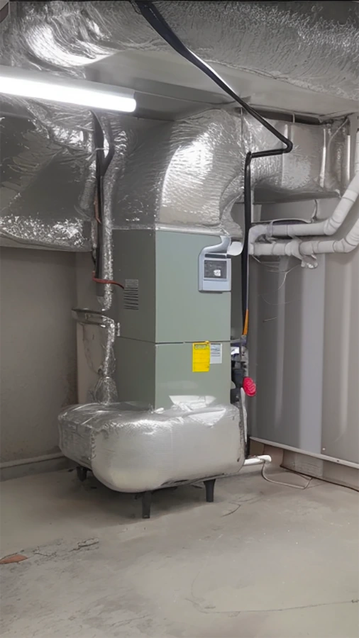 Basement home air duct | Duct Repairs | Climate Masters Inc.