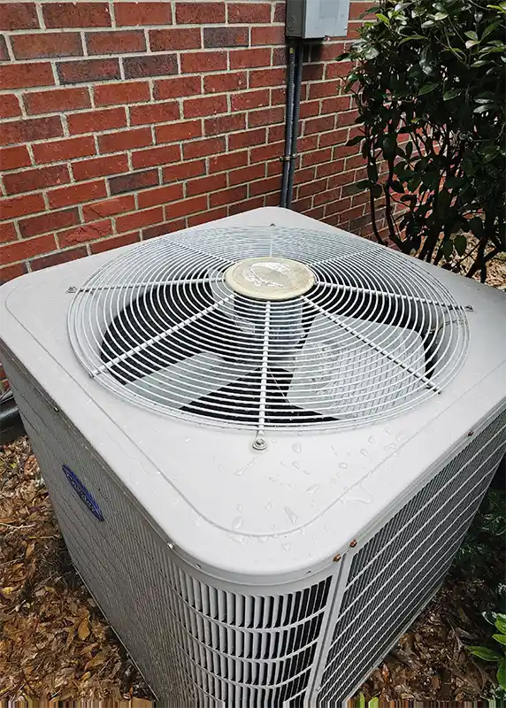 A Carrier AC Unit after repairs have been made | Daphne | Climate Masters Inc.