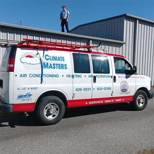 Climate Masters Inc. Service Van | Home Page | Climate Masters Inc.